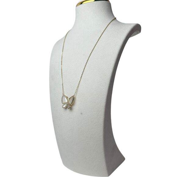 Mariah Butterfly Pendant Necklace Perfect Gift for Her - Picture 6 of 7